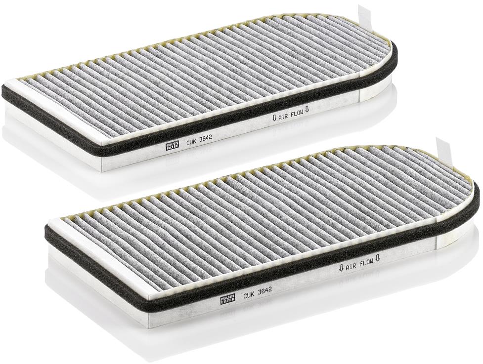 MANN-FILTER Filter, vzduch v interiéri CUK 3642-2
