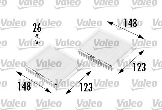 VALEO Kabínový filter 698469