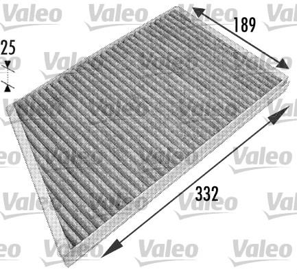 VALEO Filter, vzduch v interiéri 698743