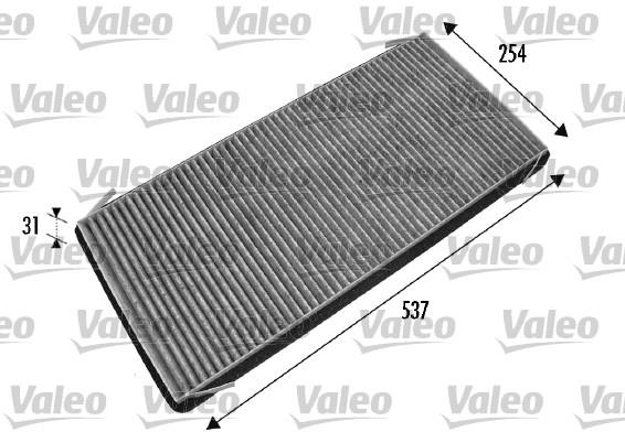 VALEO Filter, vzduch v interiéri 698776