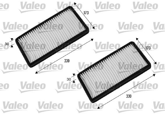 VALEO Filter, vzduch v interiéri 698856