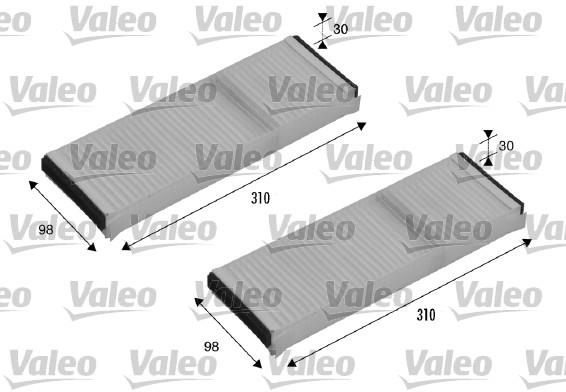 VALEO Filter, vzduch v interiéri 715500