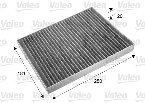 VALEO Filter, vzduch v interiéri 715667