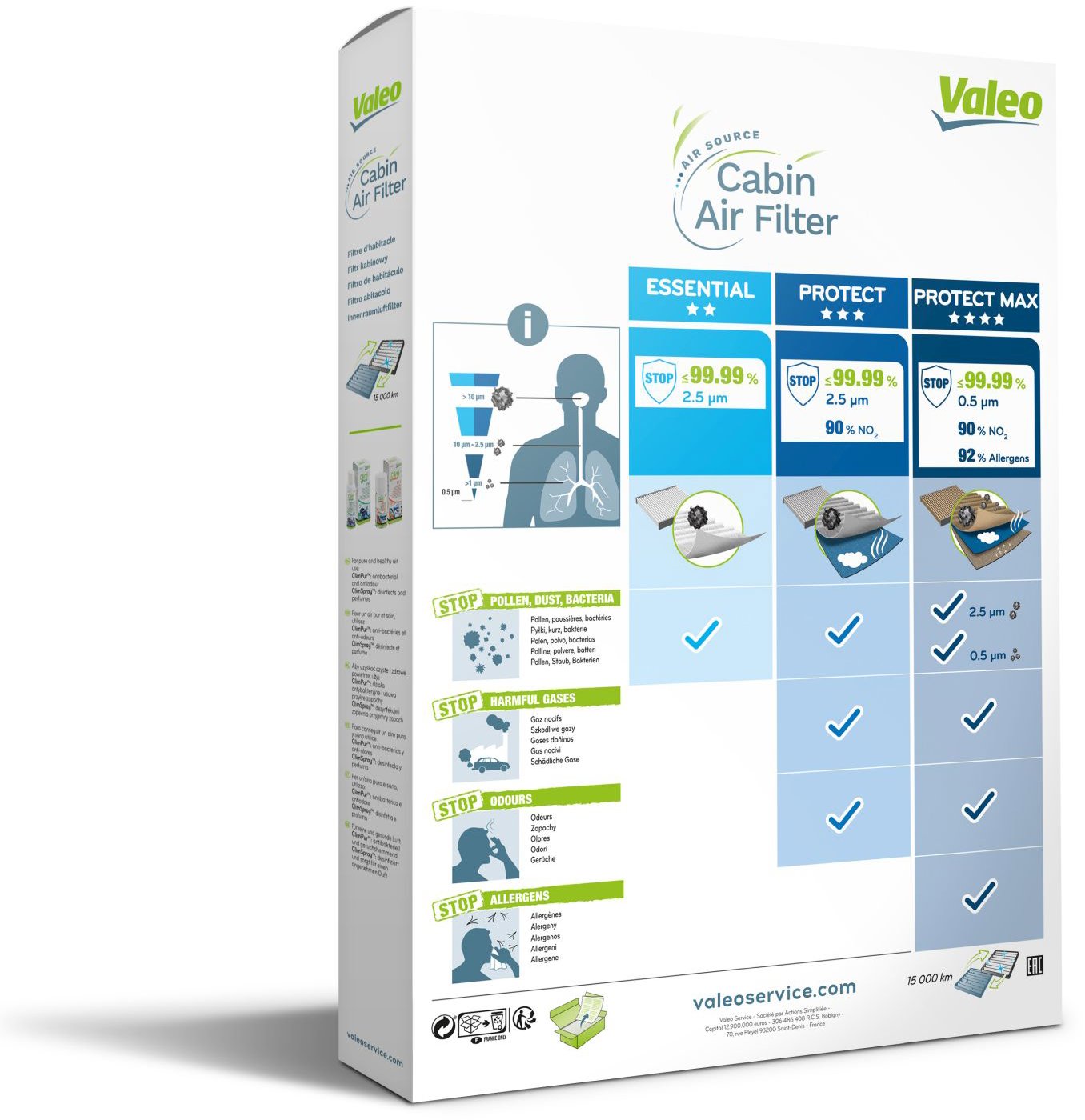 VALEO Kabínový filter 701018