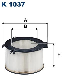 FILTRON Filter, vzduch v interiéri K 1037