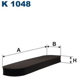 FILTRON Filter, vzduch v interiéri K 1048