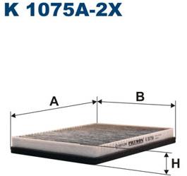 FILTRON Filter, vzduch v interiéri K 1075A-2x