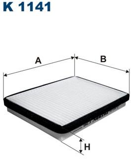 FILTRON Filter, vzduch v interiéri K 1141