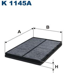 FILTRON Filter, vzduch v interiéri K 1145A