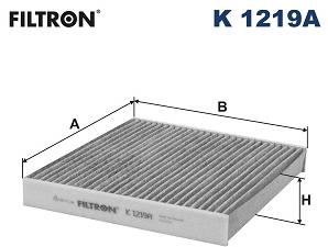 FILTRON Filter, vzduch v interiéri K 1219A