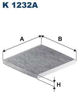 FILTRON Filter, vzduch v interiéri K 1232A