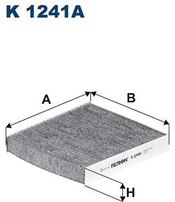 FILTRON Filter, vzduch v interiéri K 1241A