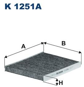 FILTRON Filter, vzduch v interiéri K 1251A