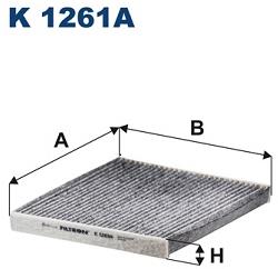 FILTRON Filter, vzduch v interiéri K 1261A