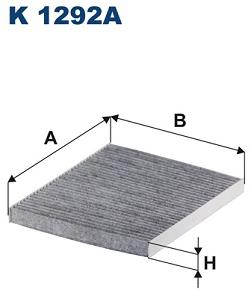 FILTRON Filter, vzduch v interiéri K 1292A