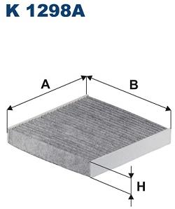 FILTRON Filter, vzduch v interiéri K 1298A