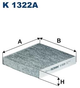 FILTRON Filter, vzduch v interiéri K 1322A