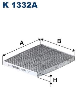 FILTRON Filter, vzduch v interiéri K 1332A