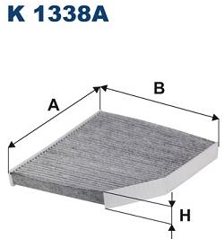 FILTRON Filter, vzduch v interiéri K 1338A