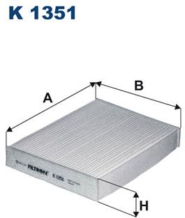 FILTRON Filter, vzduch v interiéri K 1351