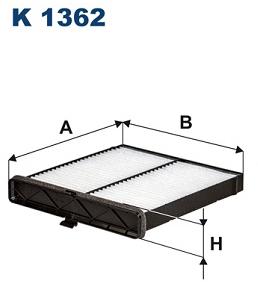 FILTRON Filter, vzduch v interiéri K 1362