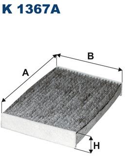 FILTRON Filter, vzduch v interiéri K 1367A