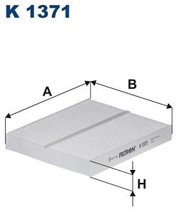 FILTRON Filter, vzduch v interiéri K 1371