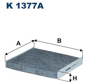 FILTRON Filter, vzduch v interiéri K 1377A
