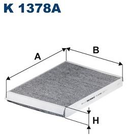 FILTRON Filter, vzduch v interiéri K 1378A