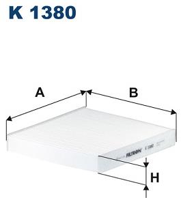 FILTRON Filter, vzduch v interiéri K 1380