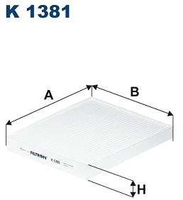 FILTRON Filter, vzduch v interiéri K 1381