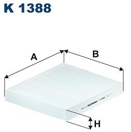 FILTRON Filter, vzduch v interiéri K 1388