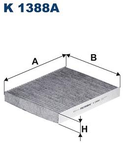 FILTRON Filter, vzduch v interiéri K 1388A