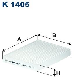 FILTRON Filter, vzduch v interiéri K 1405