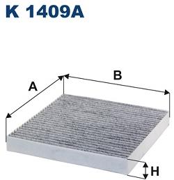 FILTRON Filter, vzduch v interiéri K 1409A
