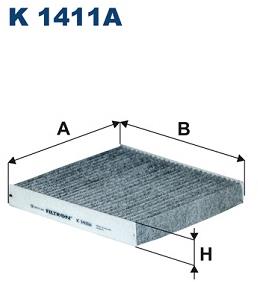 FILTRON Filter, vzduch v interiéri K 1411A