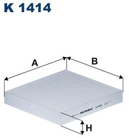 FILTRON Filter, vzduch v interiéri K 1414