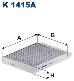 FILTRON Filter, vzduch v interiéri K 1415A
