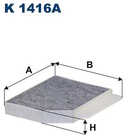 FILTRON Filter, vzduch v interiéri K 1416A
