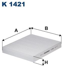 FILTRON Filter, vzduch v interiéri K 1421
