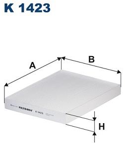 FILTRON Filter, vzduch v interiéri K 1423