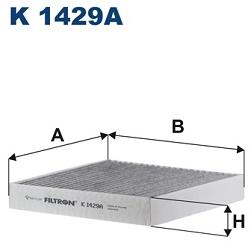 FILTRON Filter, vzduch v interiéri K 1429A