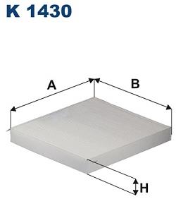 FILTRON Filter, vzduch v interiéri K 1430
