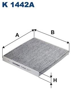 FILTRON Filter, vzduch v interiéri K 1442A