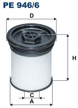 FILTRON Palivový filter PE 946/6