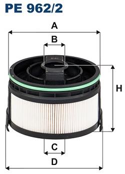 FILTRON Palivový filter PE 962/2