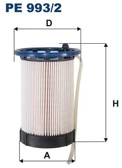 FILTRON Palivový filter PE 993/2