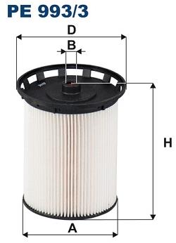FILTRON Palivový filter PE 993/3