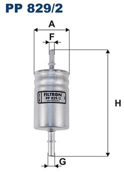 FILTRON Palivový filter PP 829/2
