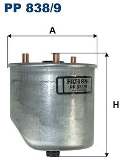 FILTRON Palivový filter PP 838/9